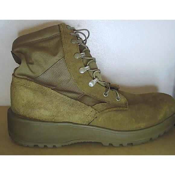 Altama Tan Suede Desert Military Combat Boots Sz 13 R - Picture 1 of 10